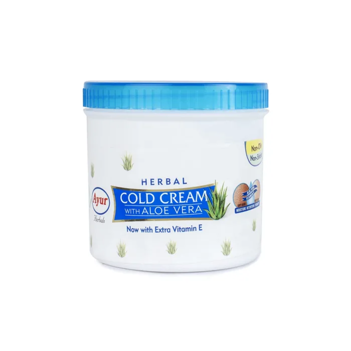 ayur herbal cold cream with aloe vera 500 ml