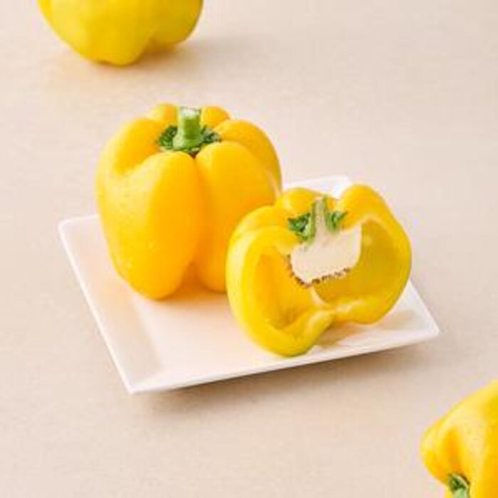 Capsicum - Yellow, Organically Grown (Loose)