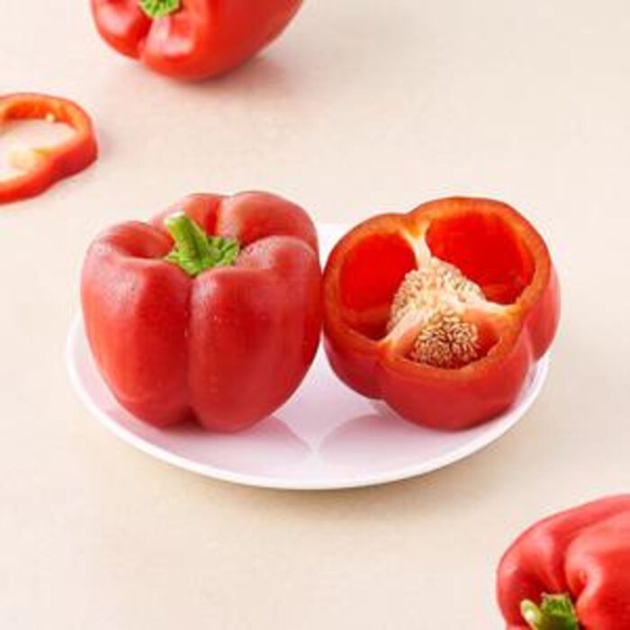 Capsicum - Red, Hydroponically Grown