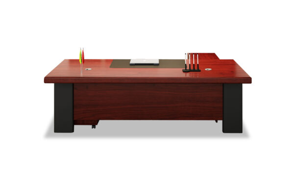 Swadeshi Bharat  6.5 Ft. Office Table With Credenza