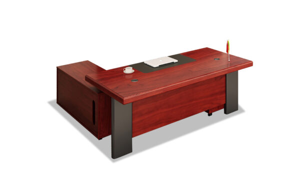 Swadeshi Bharat  6 Ft. Office Desk With Side Cabinet
