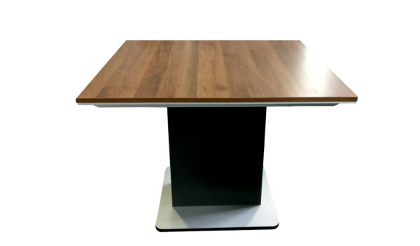 Swadeshi Bharat  Square Meeting Table in Walnut Finish