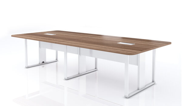 Swadeshi Bharat  10 Feet Meeting Table In Cass Walnut Laminate