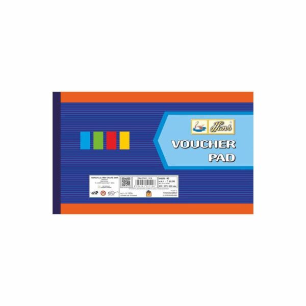 Hans Voucher Pad/80 Sheets