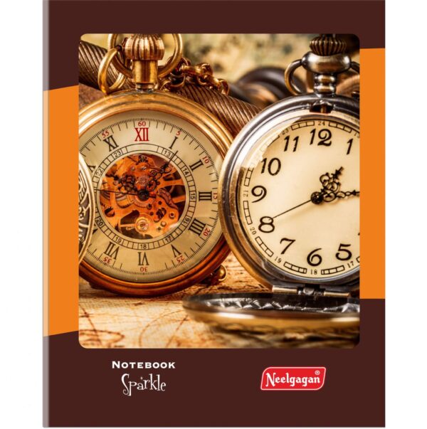 NEELGAGAN Sparkle Notebook, 15cm X 19cm  24 Pages (Softcover) ( PACK OF 5)