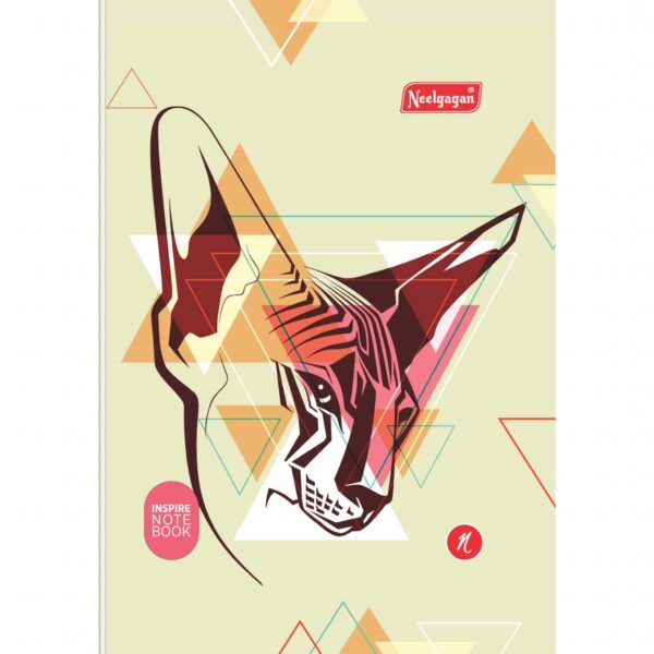 Neelgagan Inspire Notebook A4, Register (21cm X 29.7cm) Hardbound/ 400 Pages (PACK OF 1)