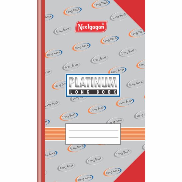 NEELGAGAN Platinum Notebook, Register Size (19.5cm X 31.7cm)  432 Pages Hardbound