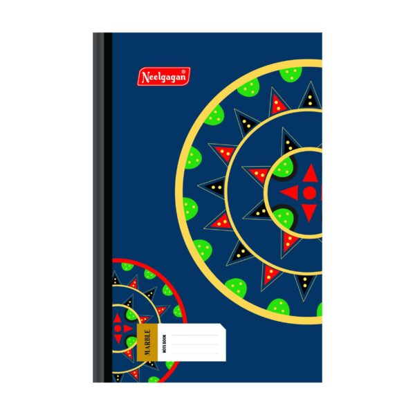 Neelgagan Marble Notebook , Register (19.0cm X 30.5cm) Hardbound/No.5 / 100 Pages (PACK OF 2)