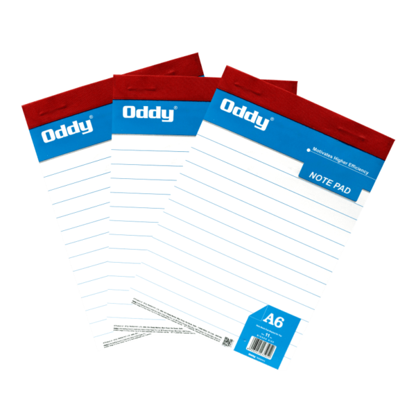 Oddy Writing Pad 1/16 (11 No.) - WPA640  (PACK OF 10)