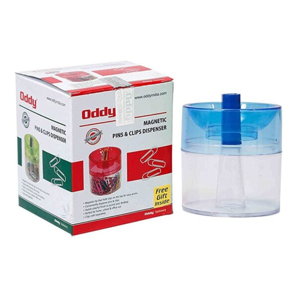 Oddy Magnetic Pins & Clips Dispenser (Plastic Tableware) – MCD-01 (PACK OF 3)